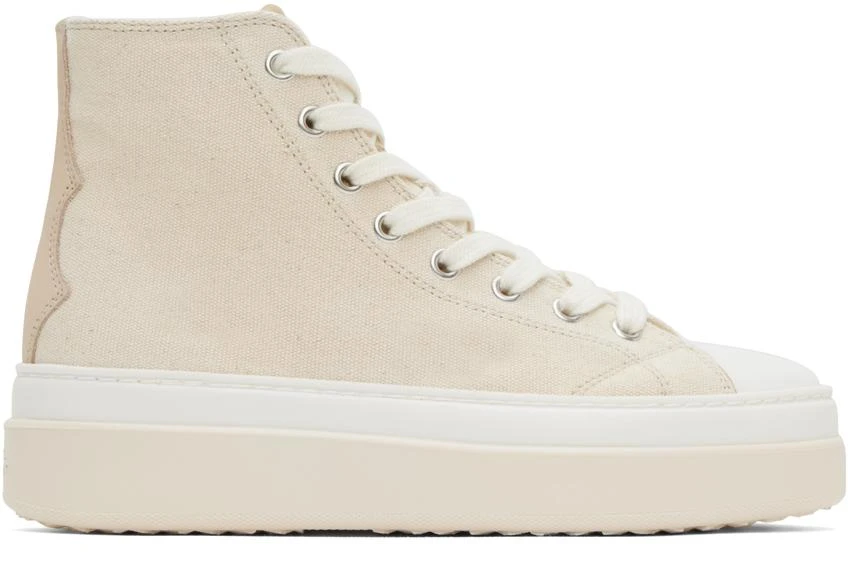 Isabel Marant Beige Austen Sneakers 1