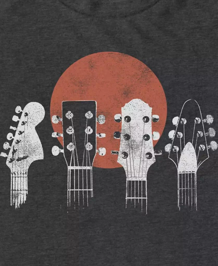FIFTH SUN Men's Guitar Heads Short Sleeve T-Shirt 3