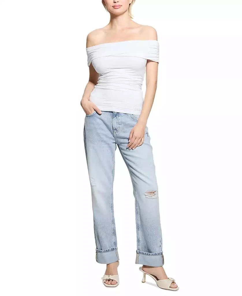 GUESS Women's High-Rise Celia Boyfriend Jeans 1