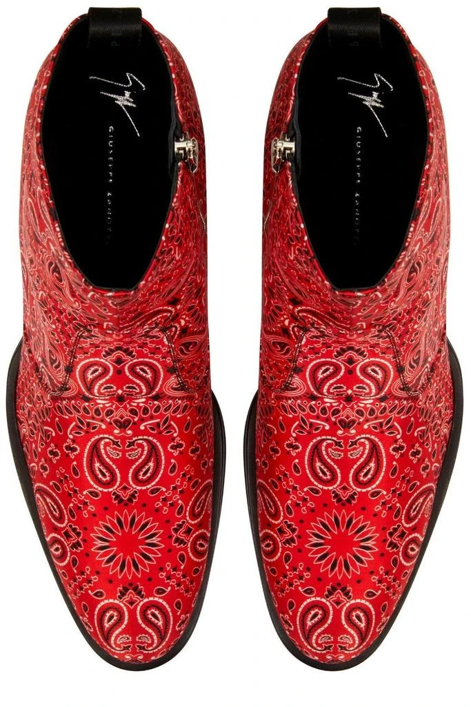 Giuseppe Zanotti Giuseppe Zanotti Sheldon Paisly Boots 4