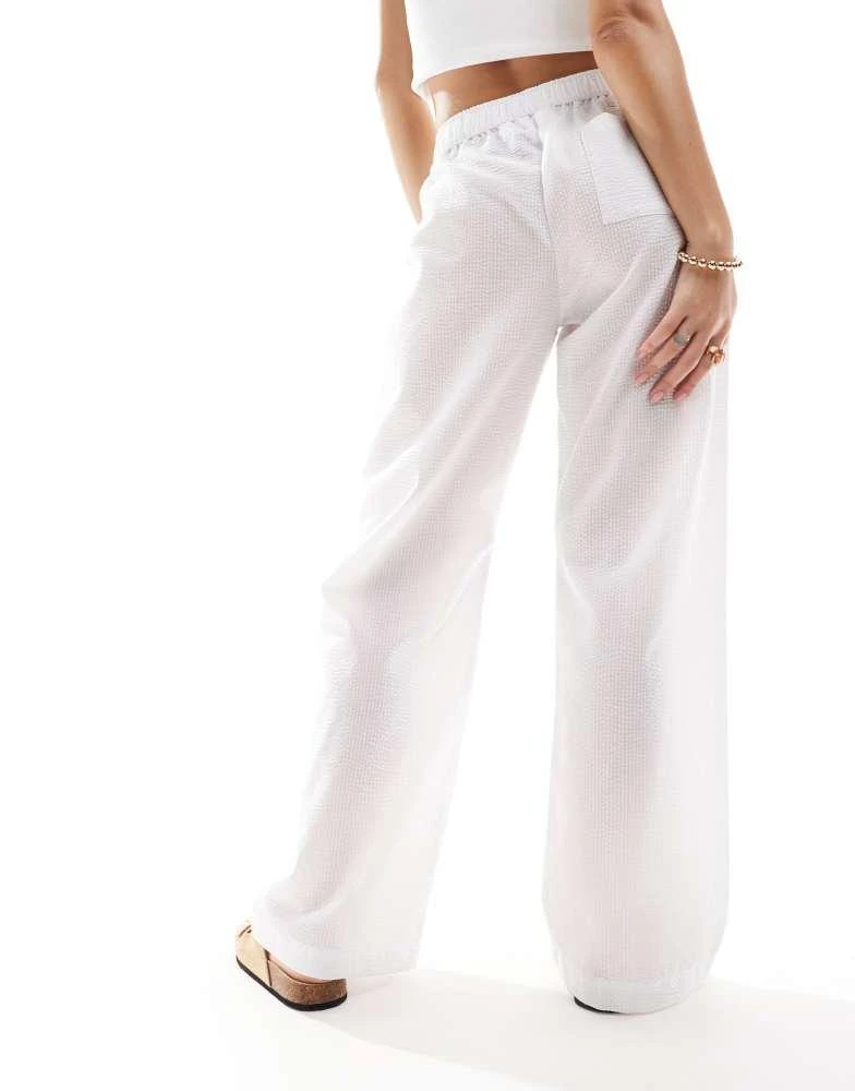 Cotton:On Cotton On boxer style textured pyjama bottoms 4