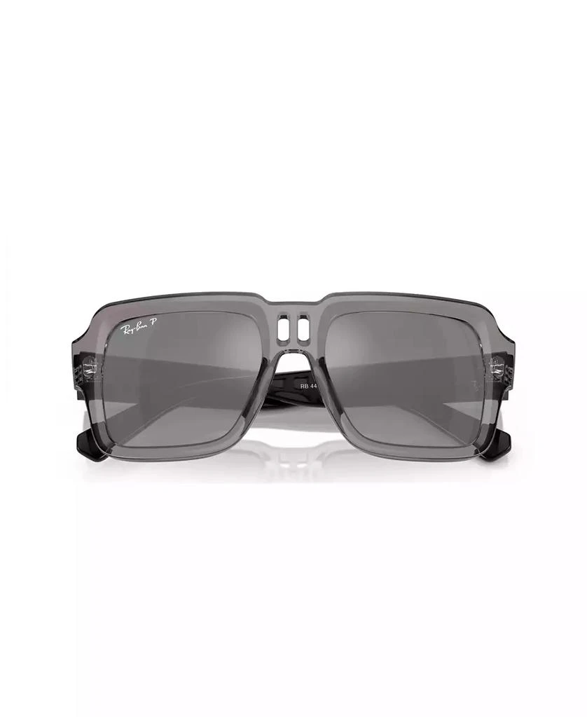 Ray-Ban Unisex Magellan Polarized Sunglasses, Mirror Gradient RB4408 6