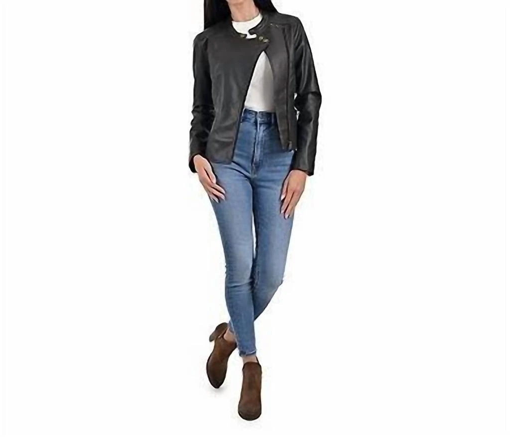 LEE Lee - Faux Leather Racer Jacket 5