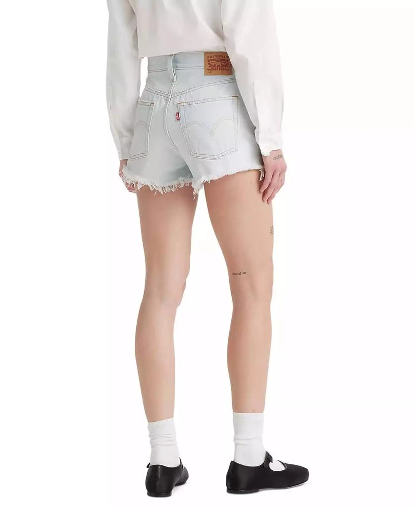 Levi
s Women
s 501 Button Fly Cotton High-Rise Denim Shorts 2