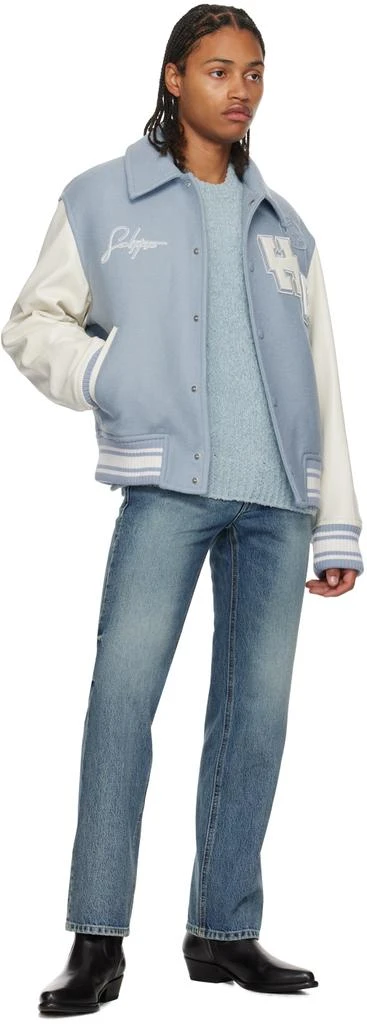 Solid Homme Blue Straight-Leg Jeans 4