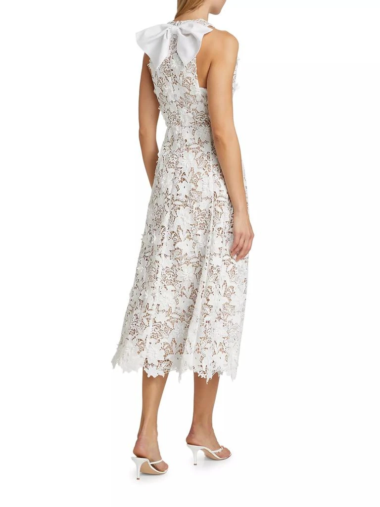 As It May Findlay Floral Lace Sleeveless Midi-Dress 5