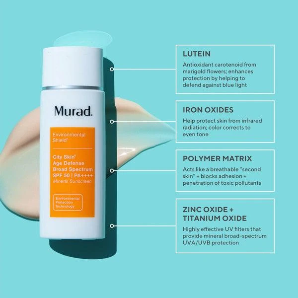 Murad Murad City Skin Age Defense Broad Spectrum SPF 50 PA++++ 1.7 oz 4