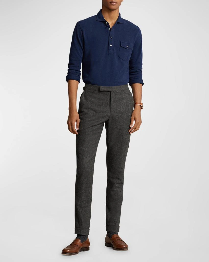 Ralph Lauren Men's Classic-Fit Long Sleeve Polo Shirt 3