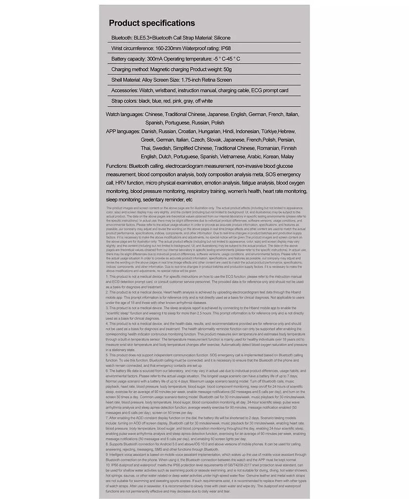 RUXING Smart Watch for Women Men With Bluetooth Calling, HRV, Health Monitoring,Sport Modes, Intelligent Reminder IP68 -Pink 8