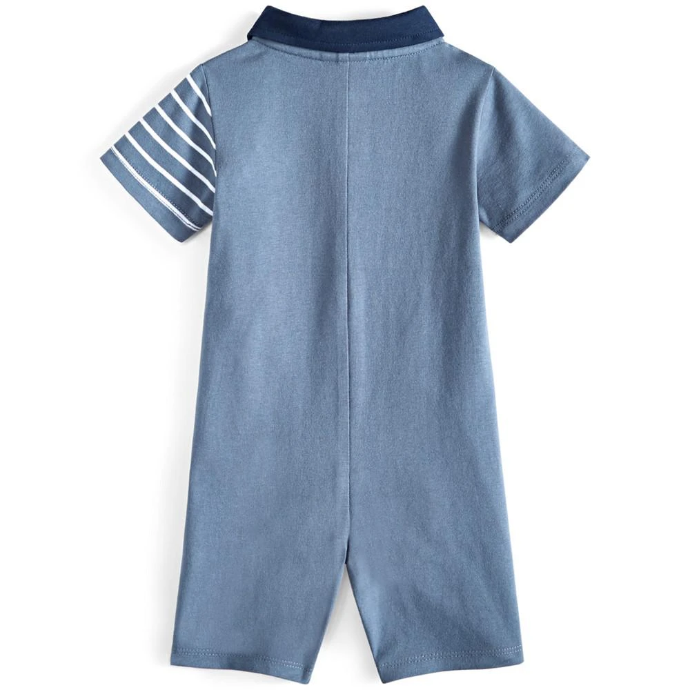 First Impressions Baby Boys Robot Pocket Cotton Sunsuit, Created for Macy's 2