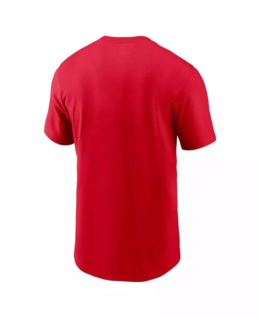 NIKE Men's Scarlet Ohio State Buckeyes Baseball T-Shirt 2