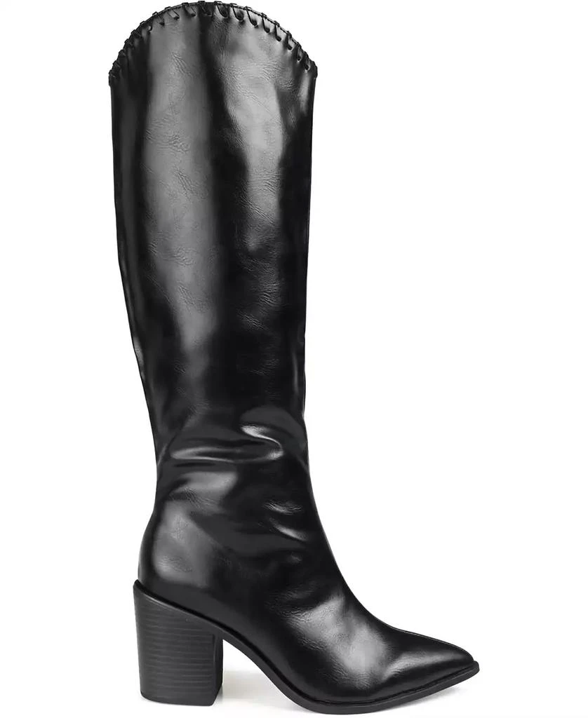 Journee Collection Women's Daria Cowboy Knee High Boots 2