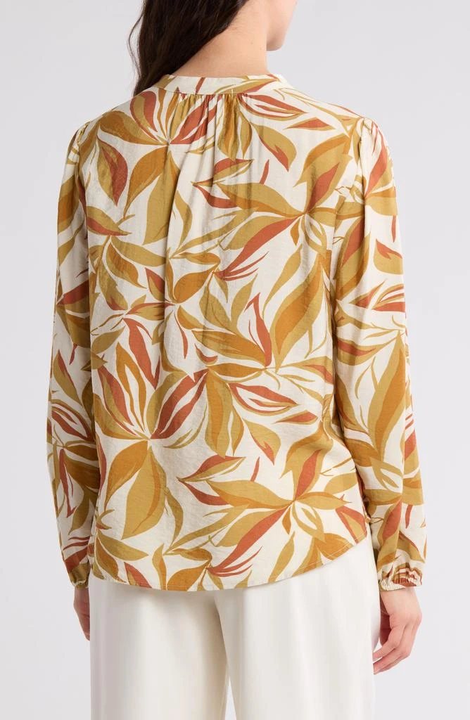 Pleione Textured Long Sleeve Top 2
