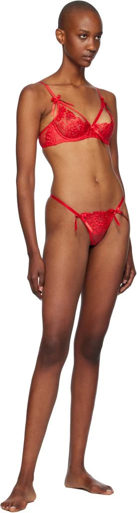 L'Agent by Agent Provocateur Red Cendrillon Bra 4