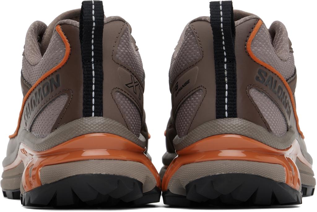 Shop Brown & Orange Xt-6 Expanse Sneakers on Sale at
