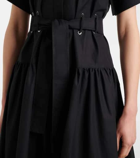 Max Mara Agoraio pleated cotton shirt dress 5