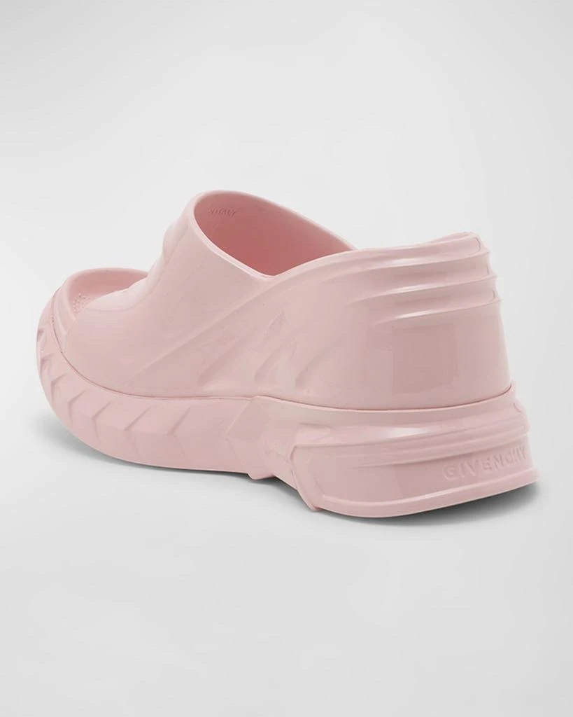 Givenchy Marshmallow Rubber Wedge Slide Sandals 4
