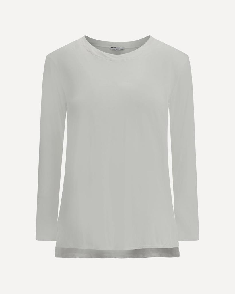 James Perse Semi-transparent Long Sleeve Jersey