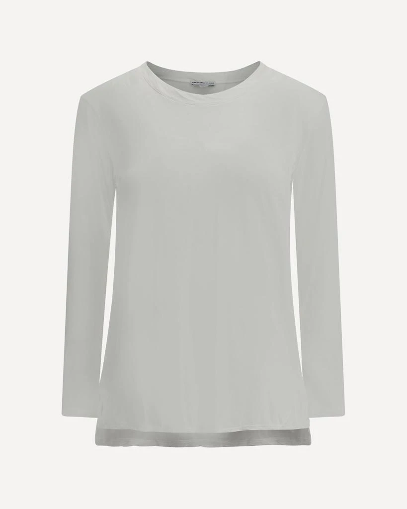 James Perse Semi-transparent Long Sleeve Jersey 1