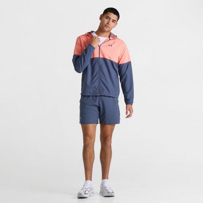 UNDER ARMOUR MD ジャケット オレンジ/ネイビー Under Armour Windbreaker – Designertrendzuk