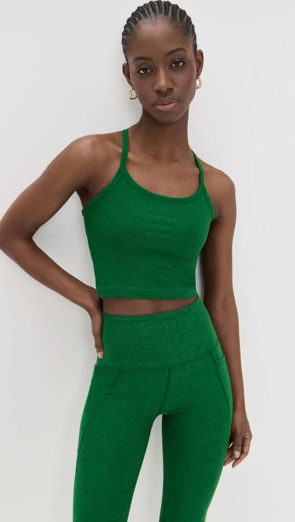 Beyond yoga Spacedye Slim Racerback Cropped Tank 1