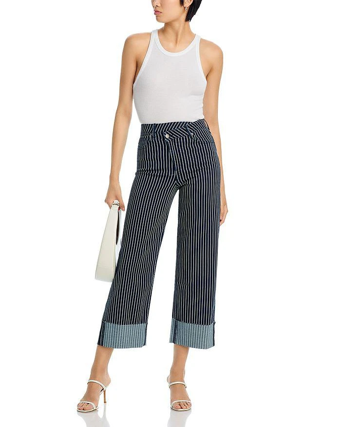 AQUA Dad Jeans in Dark Wash - Exclusive 2