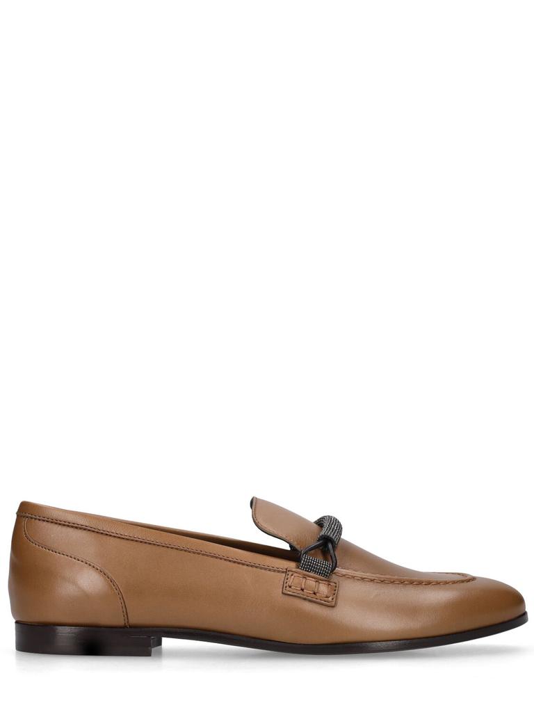 BRUNELLO CUCINELLI 10mm Leather Loafers