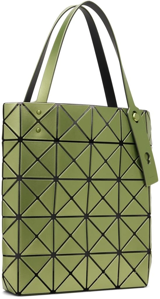 BAO BAO ISSEY MIYAKE Green Lucent Boxy Tote 3