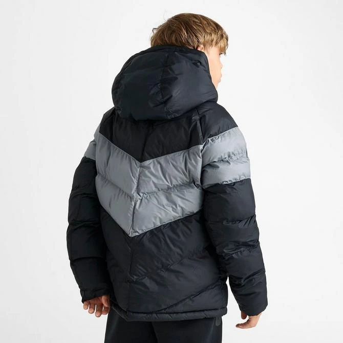 NIKE Kids' Nike Sportswear Synthetic Fill Hooded Puffer Jacket 4
