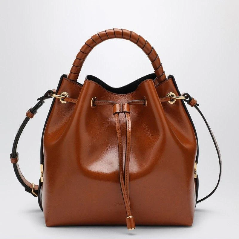 Chloé Chloé Marcie Bucket Bag In Clay-Coloured 1
