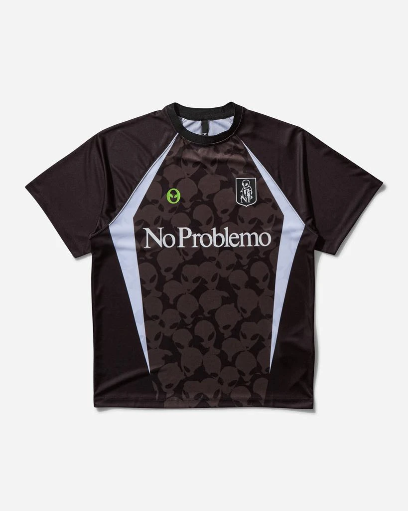 No Problemo Men's Area 51 Football Shirt Black 1