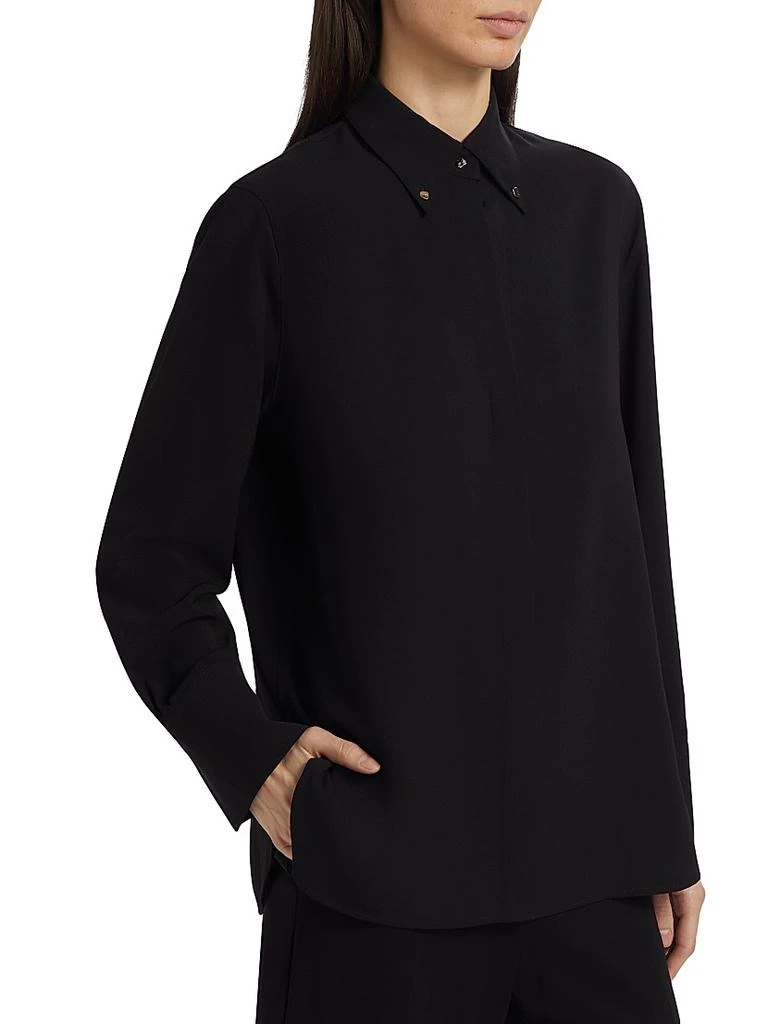 Vince Jewel-Collar Shirt 4