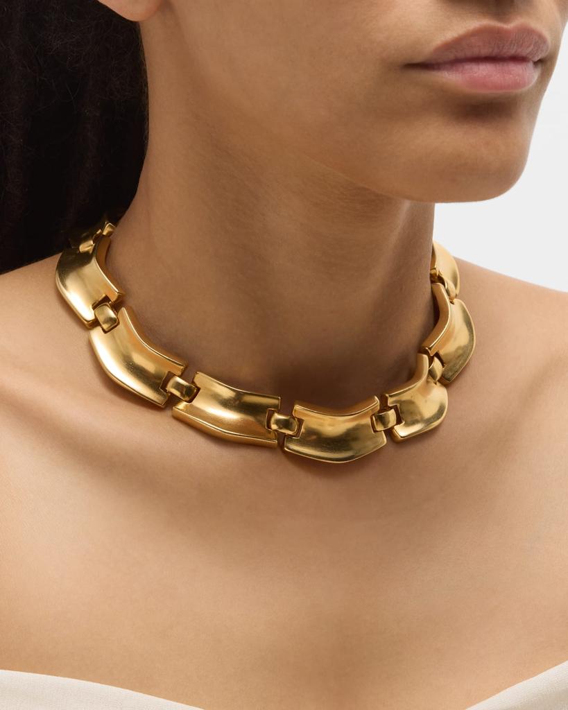 BEN-AMUN 24k Gold Electroplated Necklace