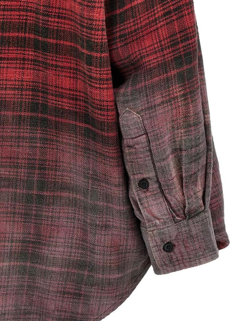 R13 R13 Checked Degrade Shirt 4