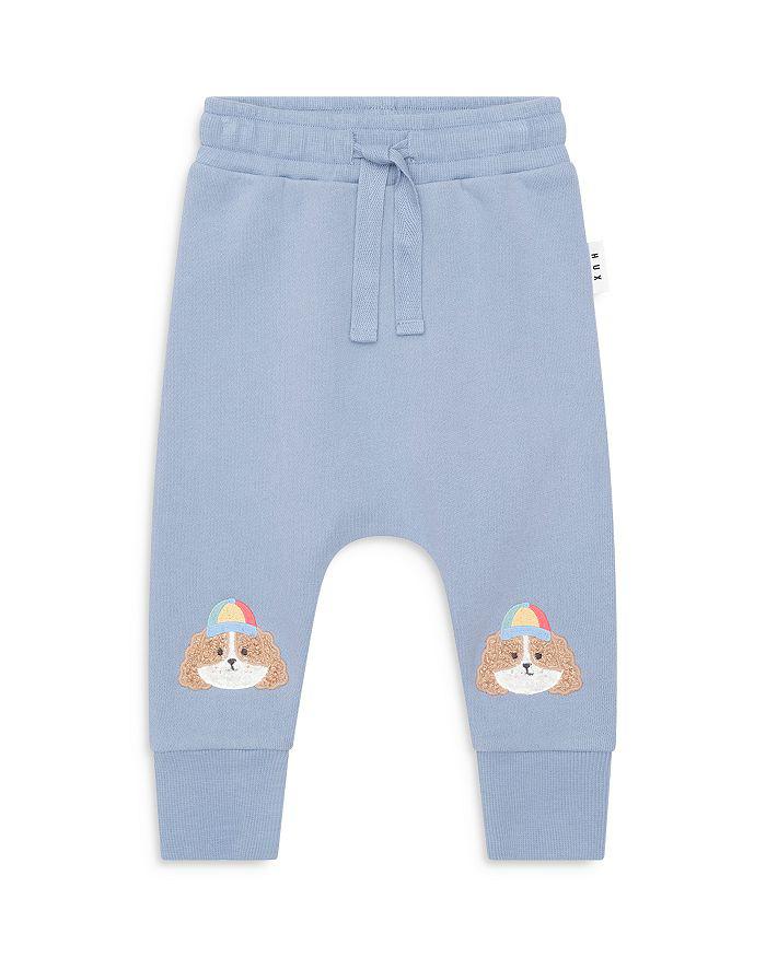 Huxbaby Boys' Happy Pup Fleece Track Pants - Baby