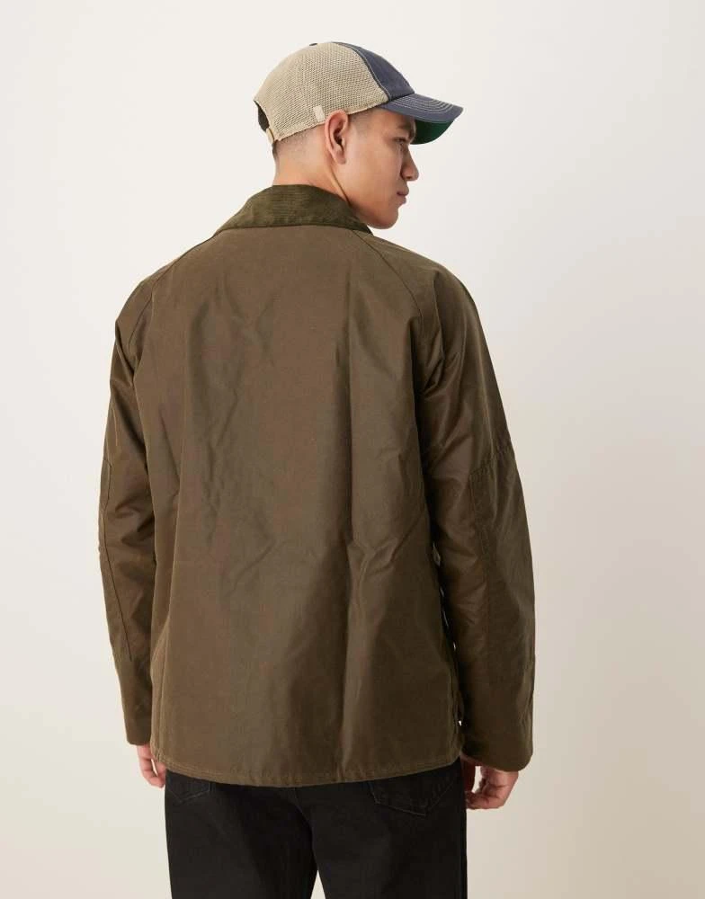 Barbour Barbour Re-engineered Bedale wax jacket in beech 2