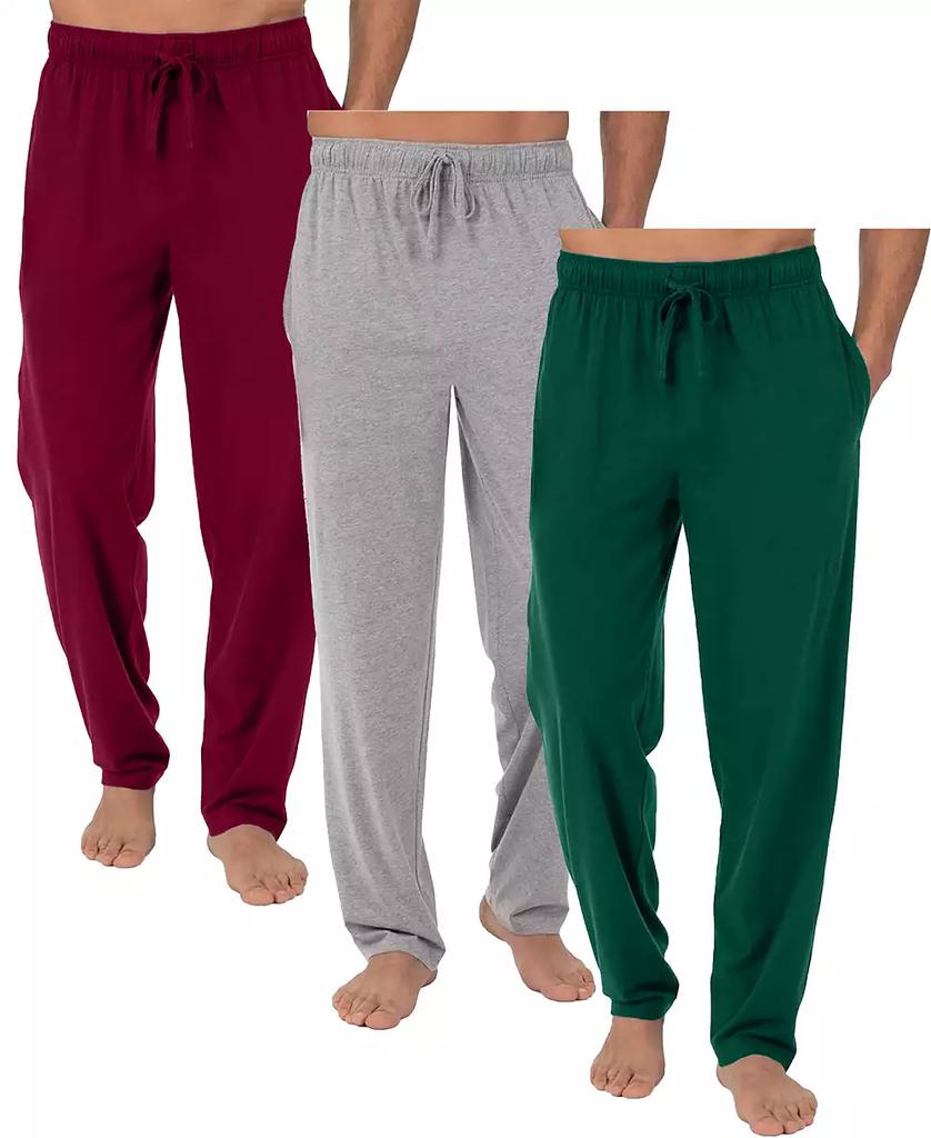 Galaxy By Harvic Men's 3-Pack Modern Fit Classic Lounge Pants