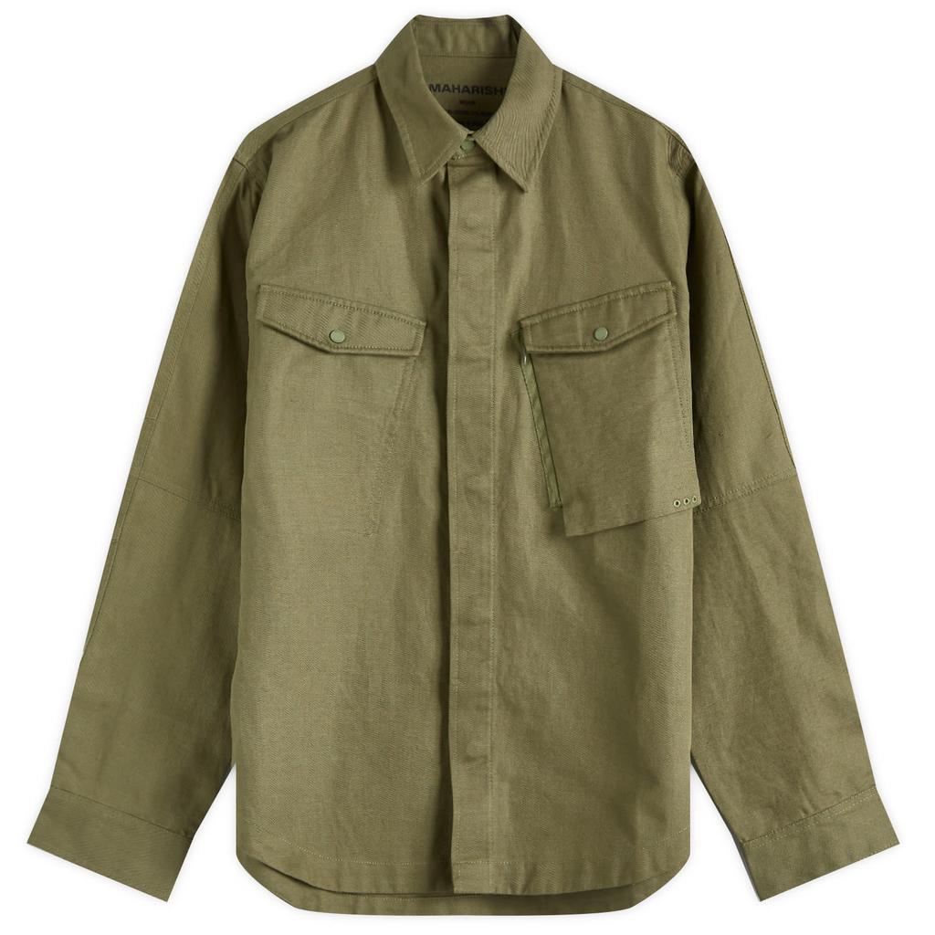 MAHARISHI Maharishi Organic Twill MILTYPE Custom Overshirt