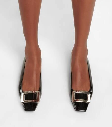 Roger Vivier Belle Vivier patent leather ballet flats 6