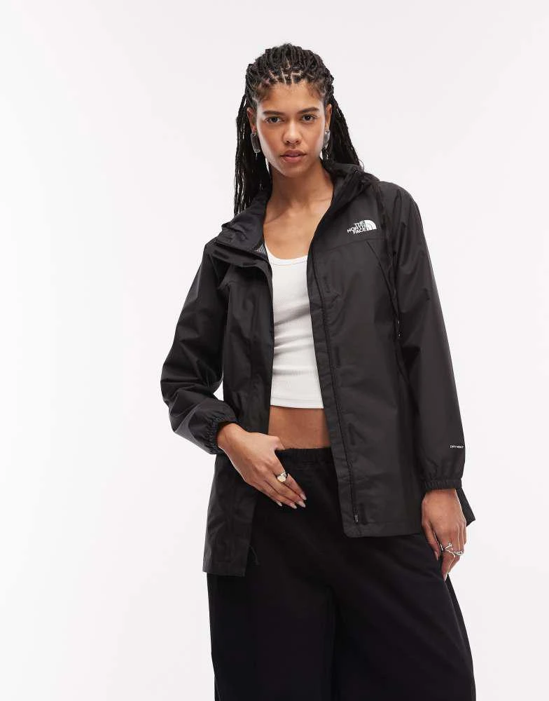 The North Face The North Face Antora rain parka jacket in black