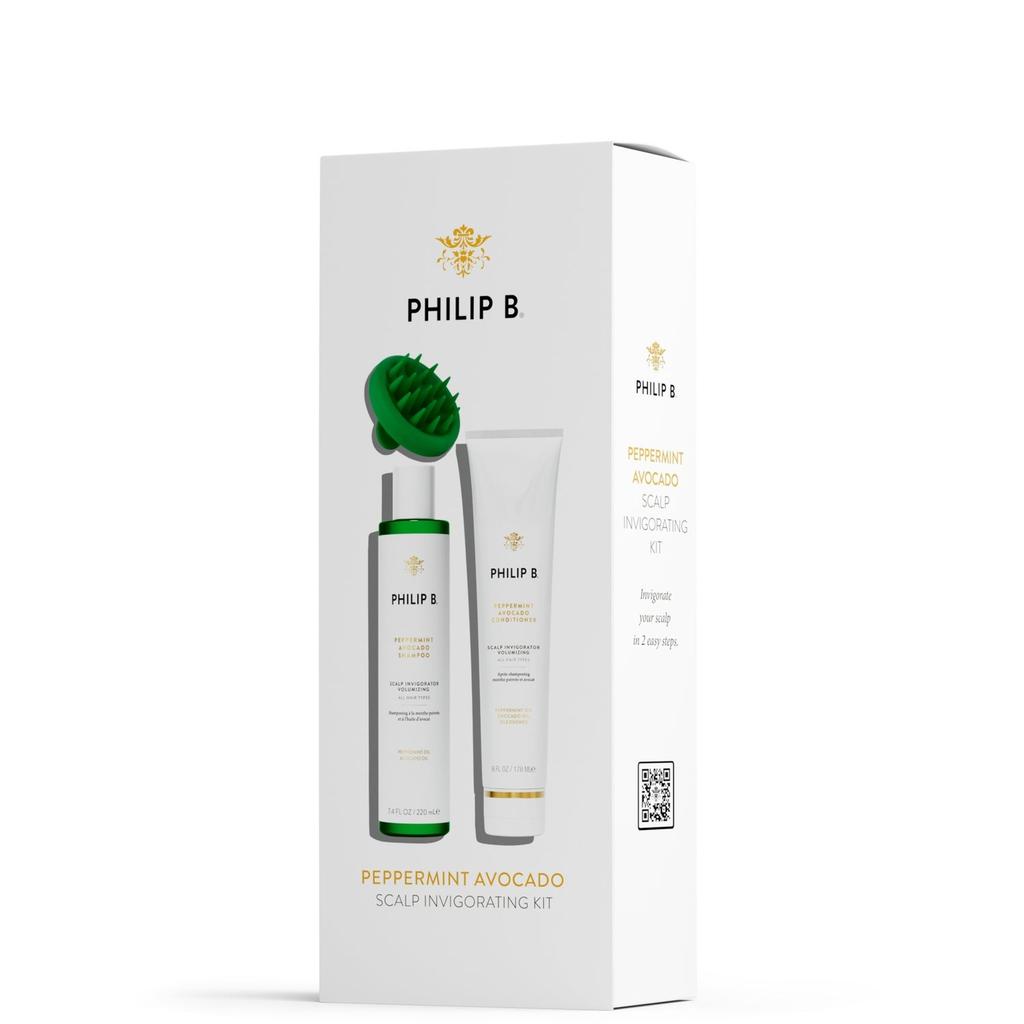 Philip B Philip B Peppermint Avocado Scalp Invigorating Kit
