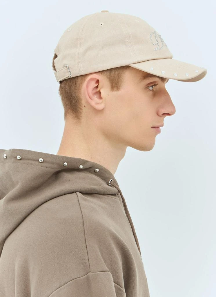 Dime Dime Frosted Cursive Logo Baseball Cap 3