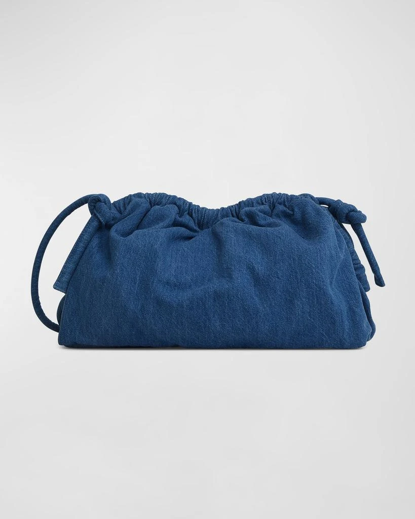 Mansur Gavriel Cloud Denim Clutch Bag 1