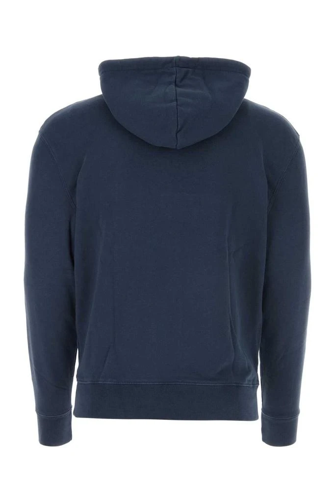 Maison Kitsuné Maison Kitsuné Fox Head Patch Drawstring Hoodie 2