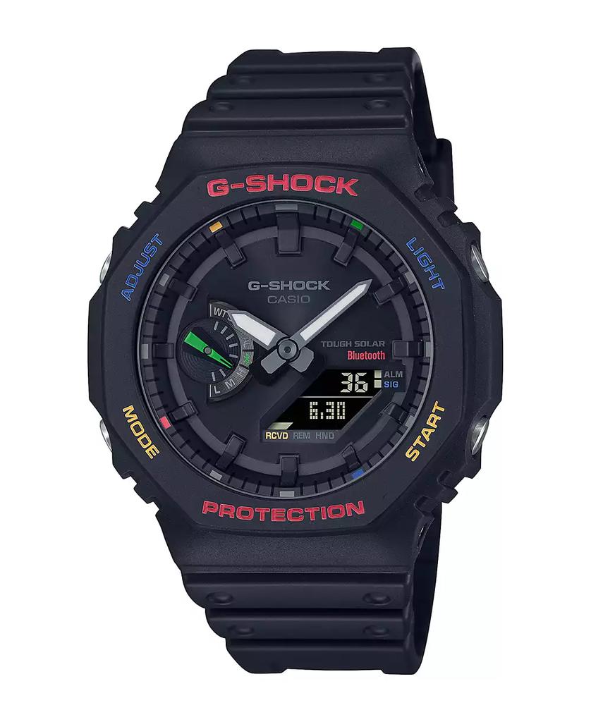 G-Shock Men's Analog Digital Black Resin Watch, 45.5mm, GAB2100FC-1A