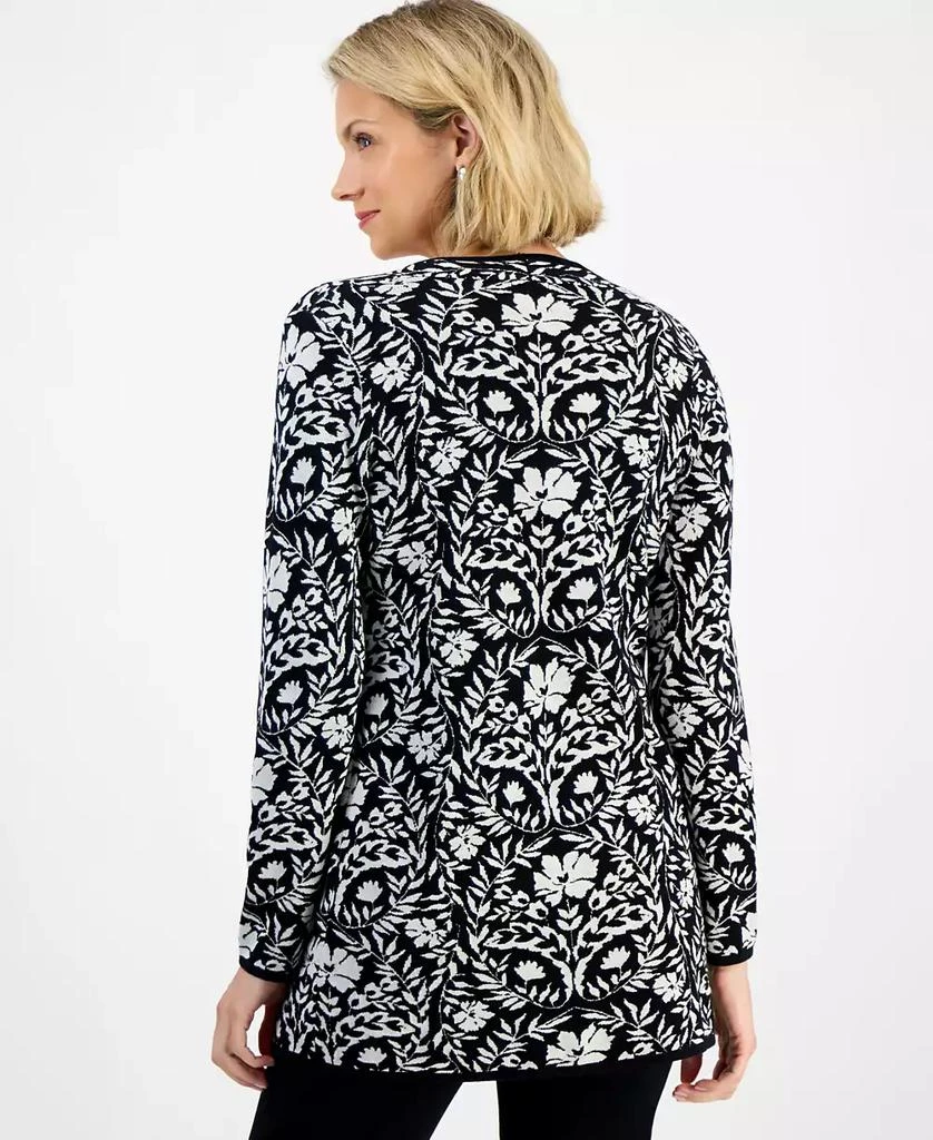 JM Collection Women
s Printed Open-Front Cardigan, Macy
s Exclusive 4