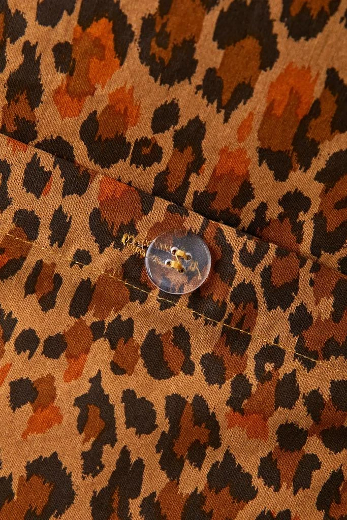 Urban Outfitters Dolores Leopard Core Duvet Cover Set 5