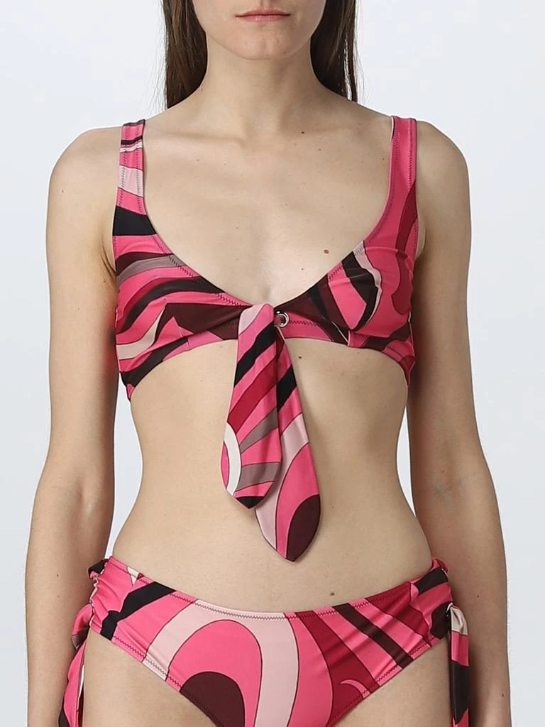 EMILIO PUCCI Pucci bikini top in lycra 1