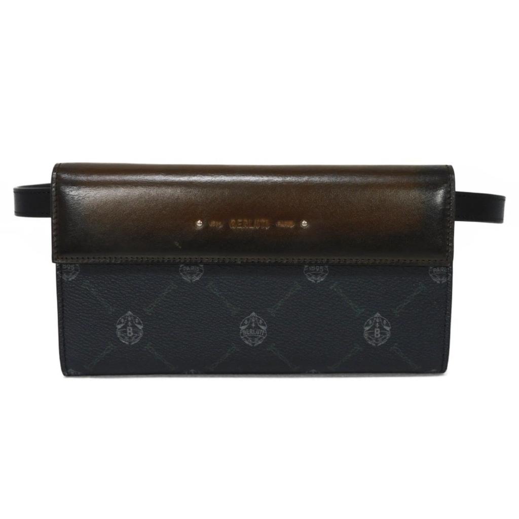 Berluti Canvas Leather Fanny Pack (Pre-Owned)