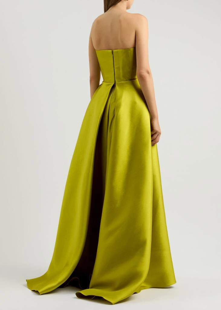 chinese dress ladies The Tiffany Maxi Dress in Cream and Black
